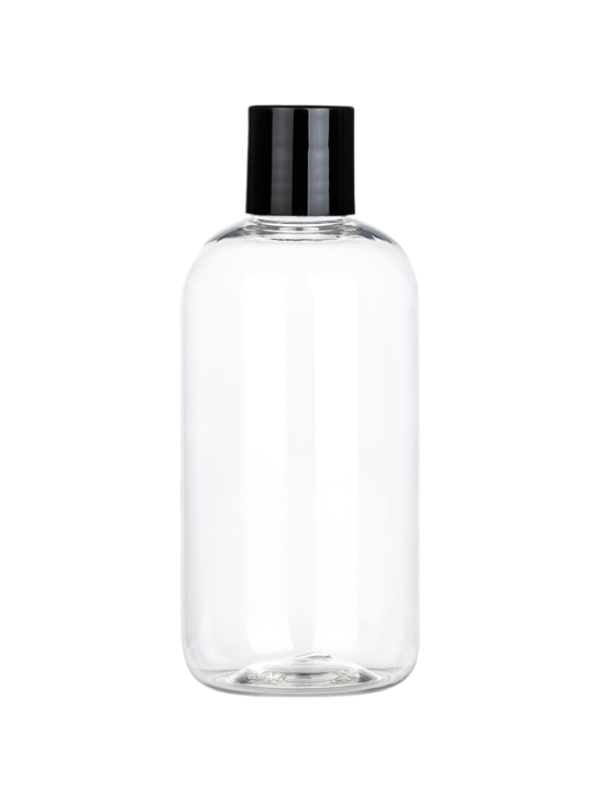 Boston Round 250ml PET fles met disc top